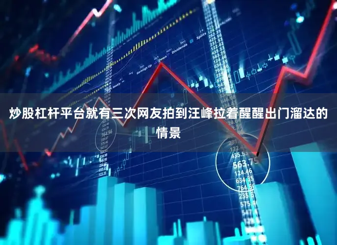 炒股杠杆平台就有三次网友拍到汪峰拉着醒醒出门溜达的情景