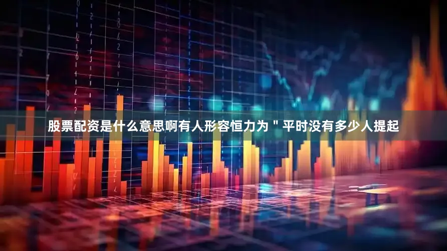 股票配资是什么意思啊有人形容恒力为＂平时没有多少人提起